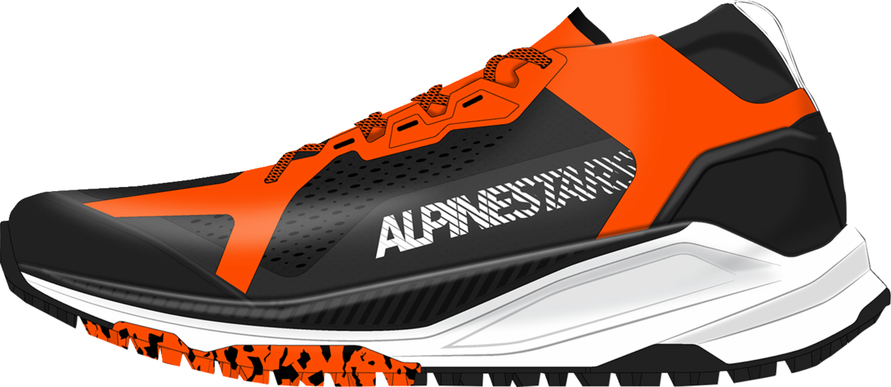ALPINESTARS Meta XR v2 Shoes - Black/Orange/White - US 11 / EU 44 2654825-134-11