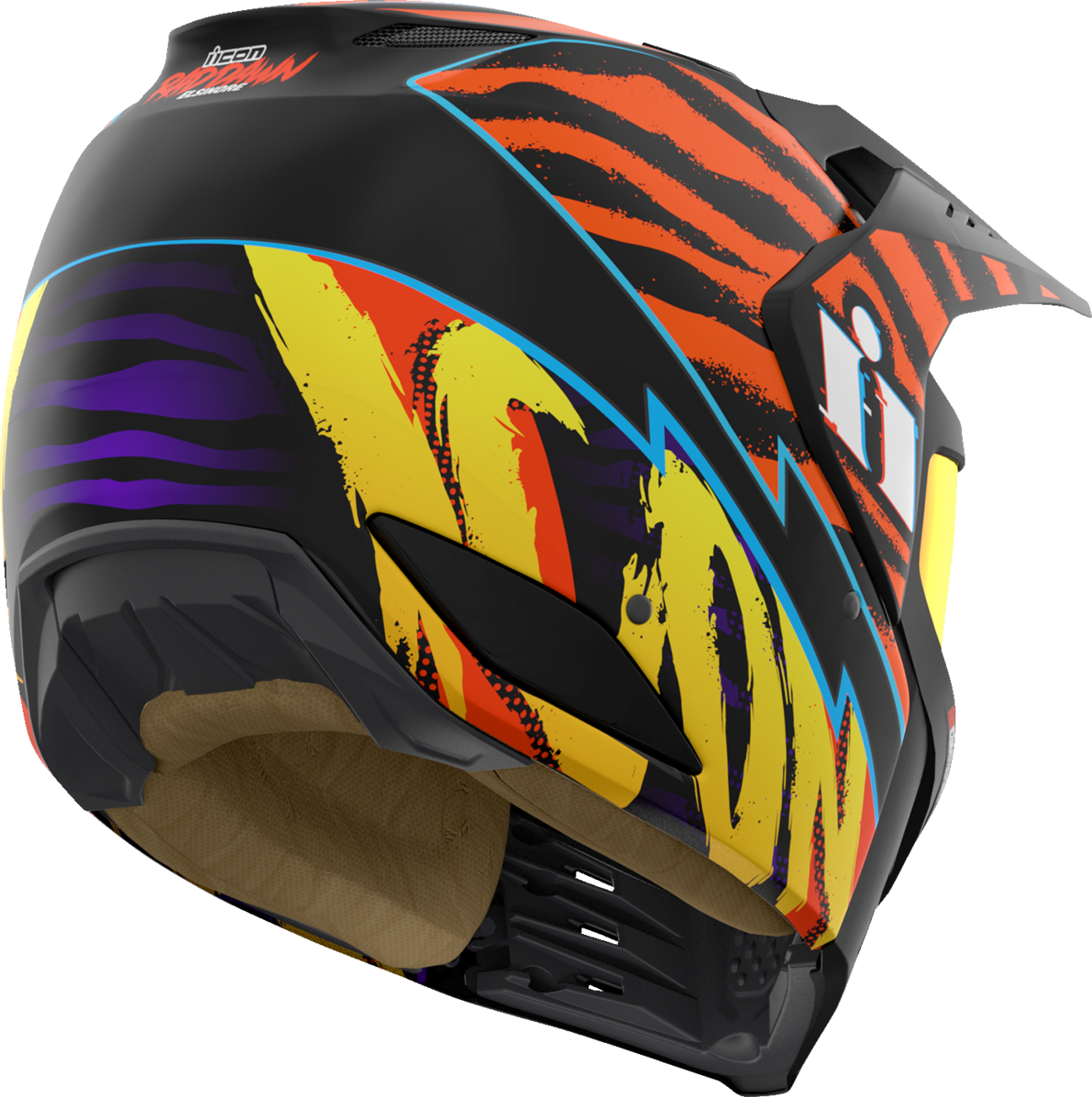 ICON Elsinore™ Helmet - Rad Dawn - Orange - Medium 0104-3347