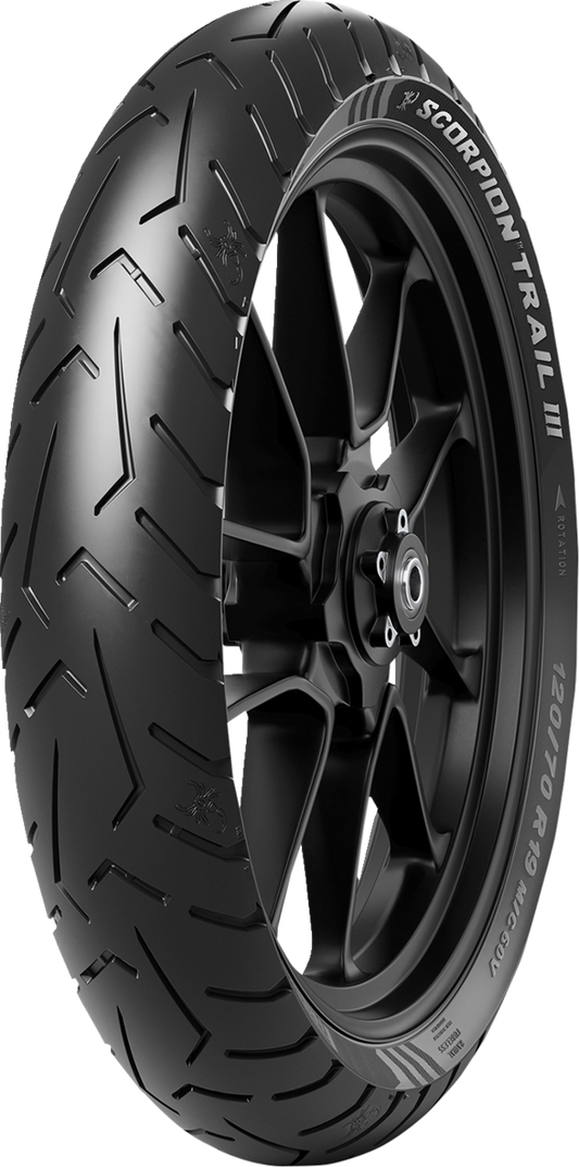 PIRELLI Tire - Scorpion™ Trail III - Front - 120/70ZR19 - 60W 4255200