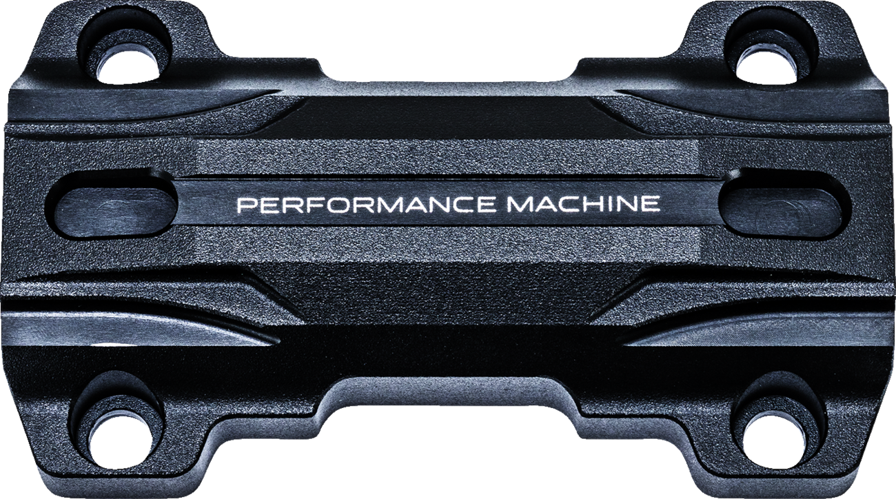 PERFORMANCE MACHINE (PM) Adapter - Gauge Relocation Kit - Black Ops® 0208-2196-SMB