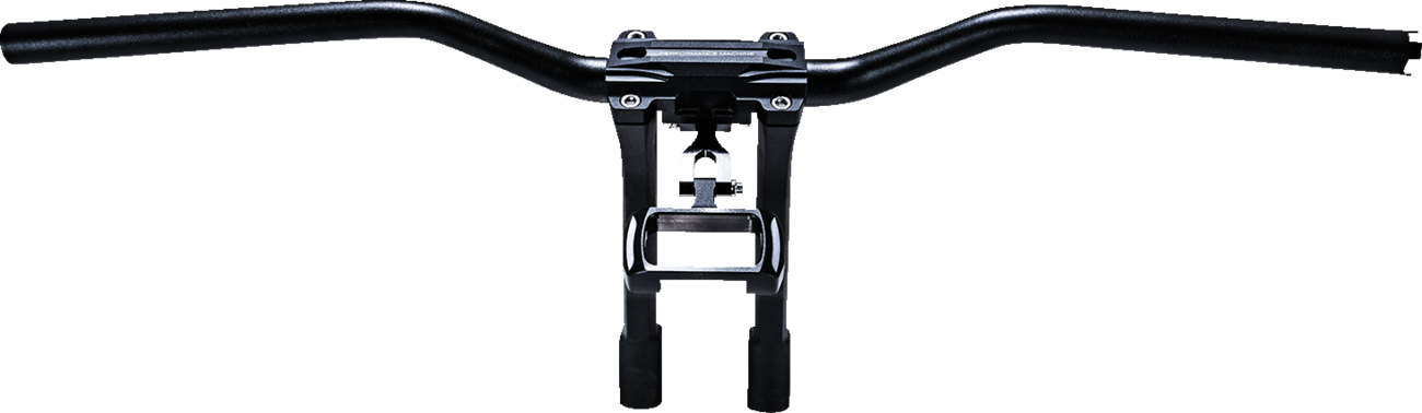 PERFORMANCE MACHINE (PM) Gauge Relocation Kit - Black Ops® - Softail 0208-2191-SMB