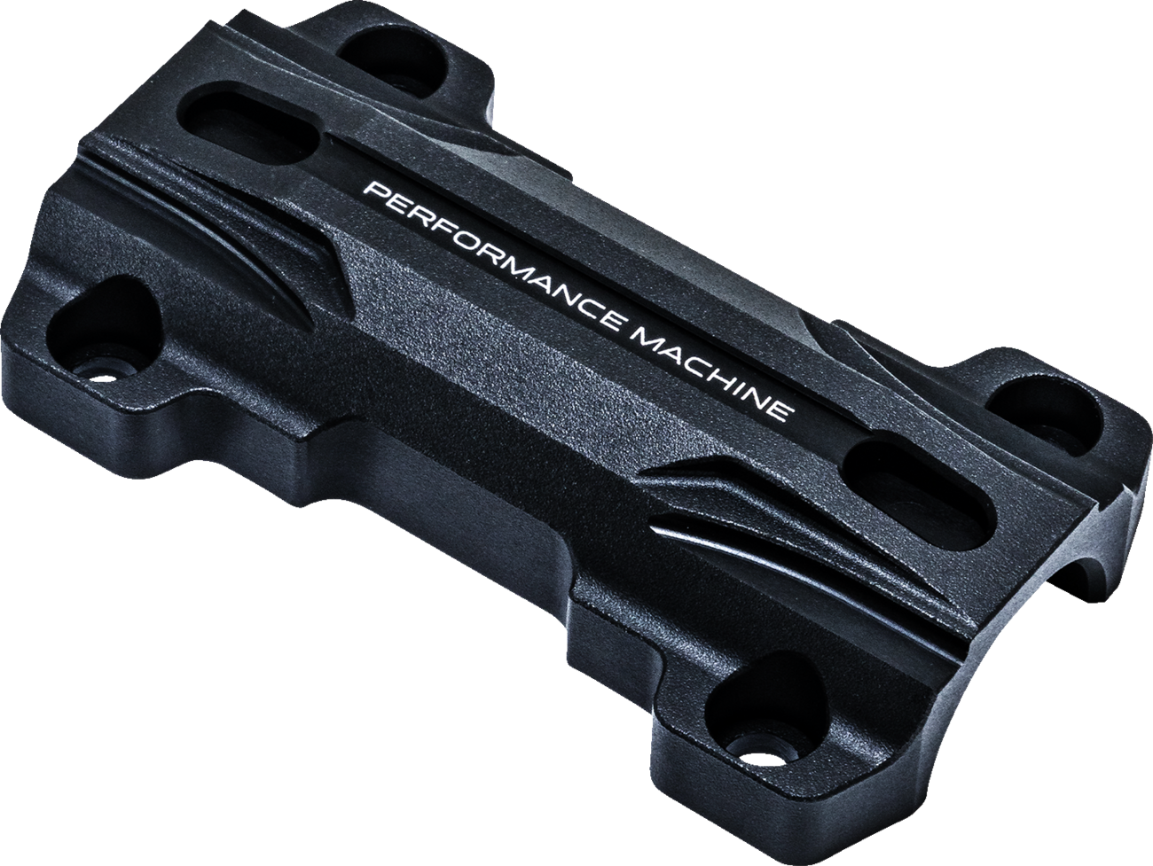 PERFORMANCE MACHINE (PM) Adapter - Gauge Relocation Kit - Black Ops® 0208-2196-SMB