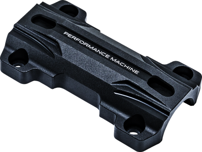 PERFORMANCE MACHINE (PM) Adapter - Gauge Relocation Kit - Black Ops® 0208-2196-SMB