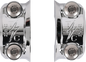 THRASHIN SUPPLY CO. Speedway Perch Clamp - Chrome TSC-2803-3