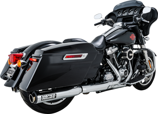 VANCE & HINES Supersport Slip-On Mufflers - Chrome - Touring 16721