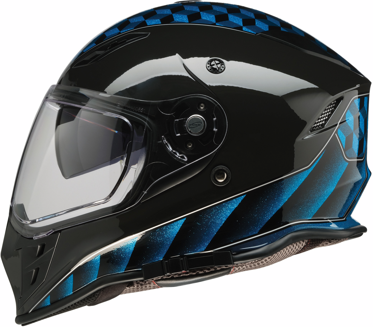 Z1R Nemesis Helmet - Thunderbird - Blue - Large 0101-17117