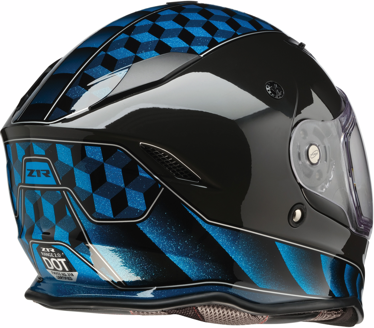 Z1R Nemesis Helmet - Thunderbird - Blue - Medium 0101-17116