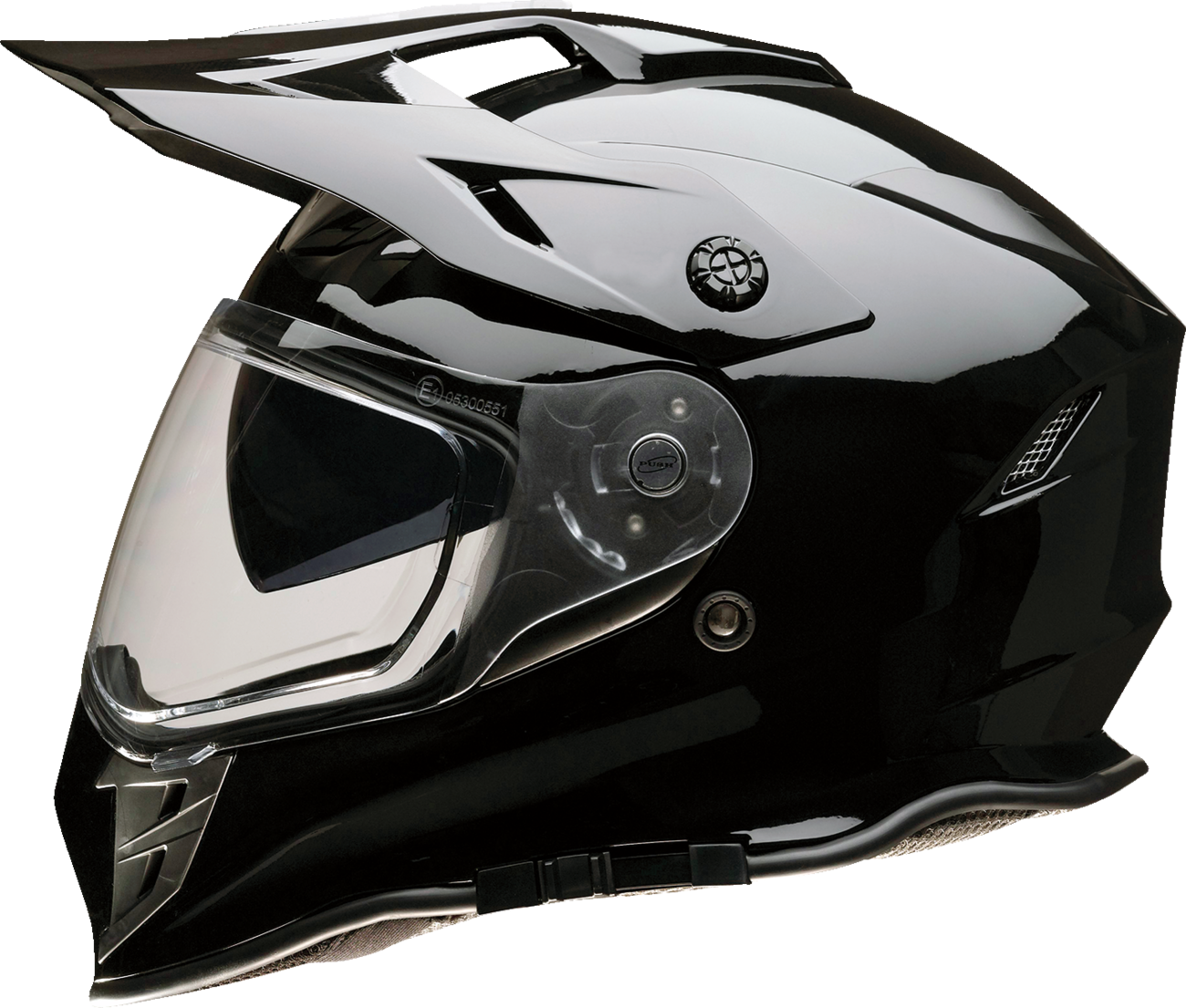 Z1R Range 2.0 Helmet - Solid Black, XL (Part Number 0140-0462)