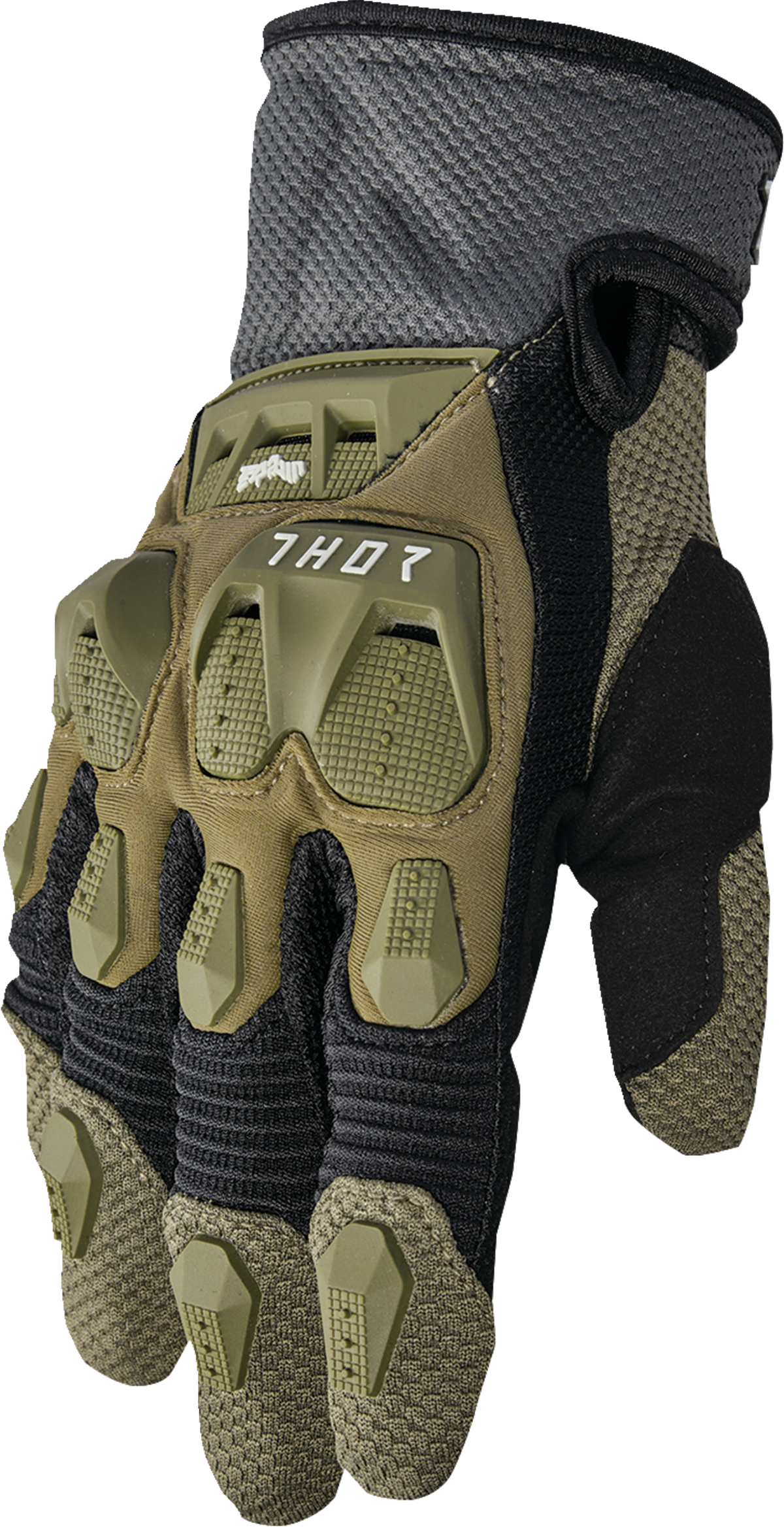 THOR Terrain Gloves - Army/Charcoal - XS 3330-8249