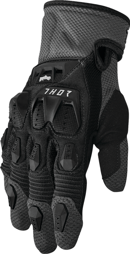 THOR Terrain Gloves - Black/Charcoal - XS 3330-8242