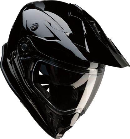 Z1R Range 2.0 Helmet - Solid Black, XL (Part Number 0140-0462)