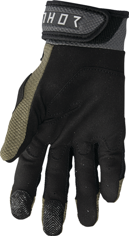 THOR Terrain Gloves - Army/Charcoal - Small 3330-8250