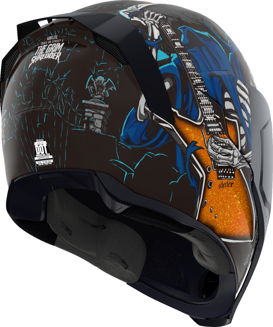 ICON Airflite™ Helmet - Trick or Street 4 - Black - Medium 0101-17362