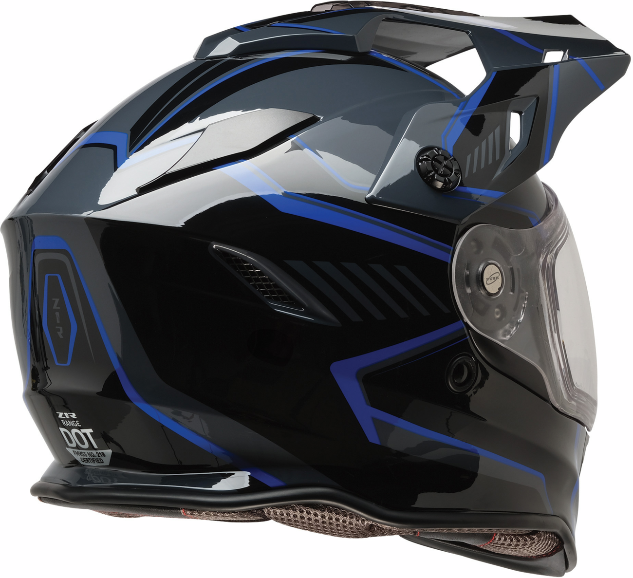Z1R Range 2.0 Helmet - Voyager - Black/Blue - Large 0140-0365