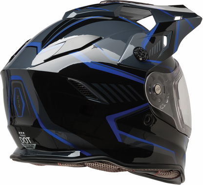 Z1R Range 2.0 Helmet - Voyager - Black/Blue - Large 0140-0365