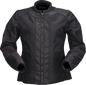 Z1R Women's Zephyr Jacket - Black - 3W 2822-1647