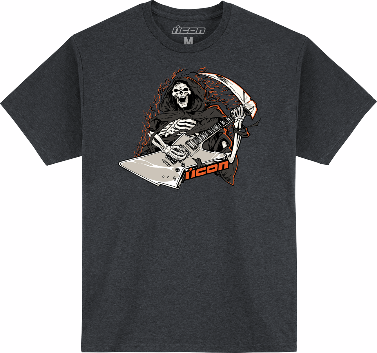 ICON Grim Shredder™ T-Shirt - Heather Charcoal - Medium 3030-24350