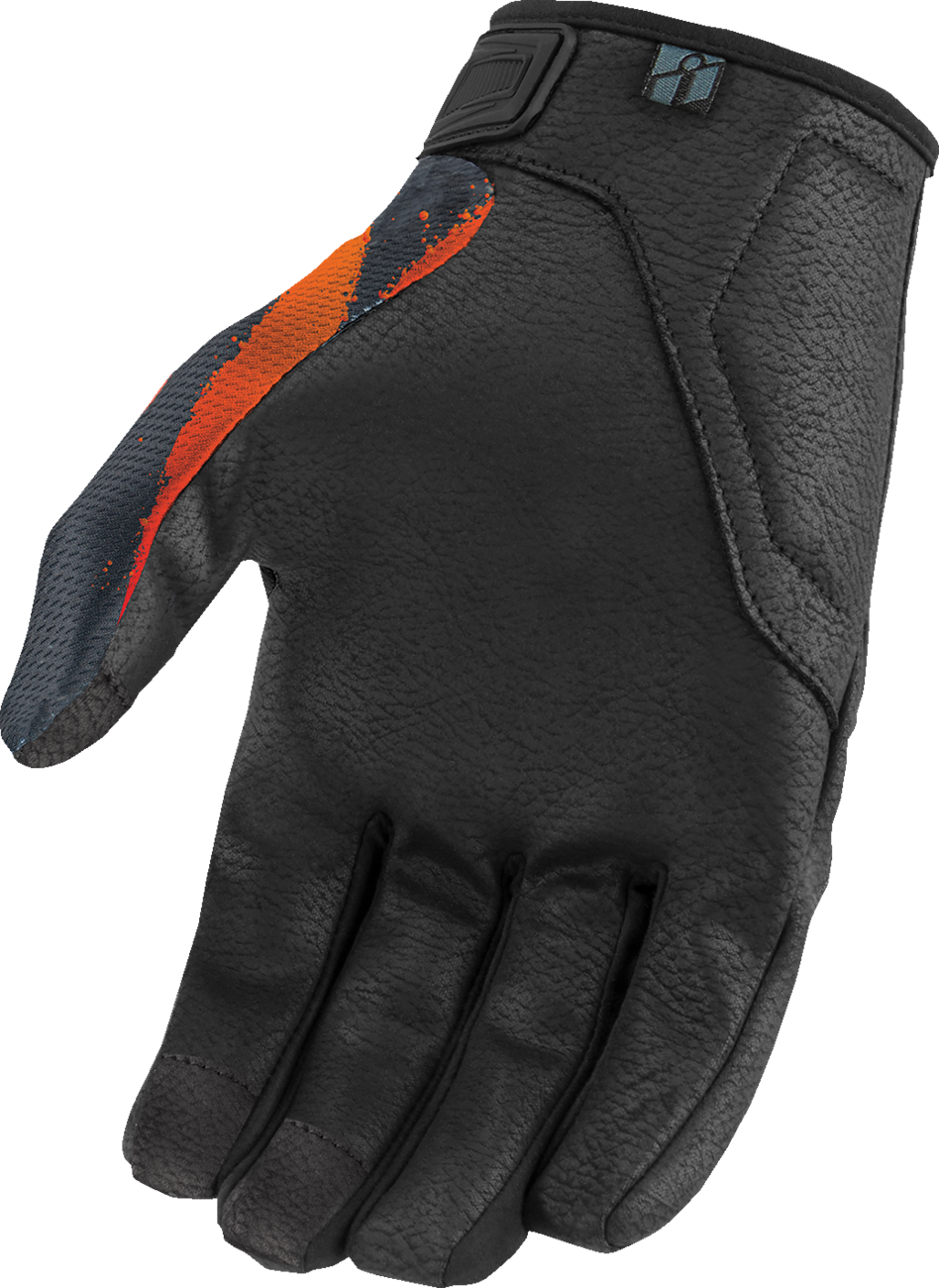 ICON Hooligan™ Rad Dawn Gloves - Orange - 3XL 3301-4862
