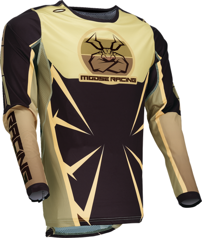 MOOSE OFFROAD Agroid Jersey - Brown/Black - XS 2910-8144