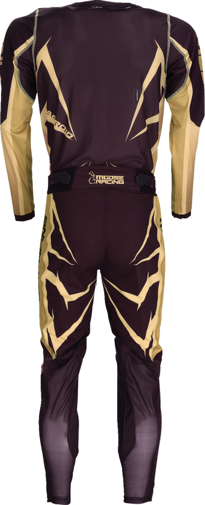 MOOSE OFFROAD Agroid Jersey - Brown/Black - XS 2910-8144