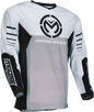 MOOSE OFFROAD Qualifier® Jersey - Black/White - 4XL 2910-8157