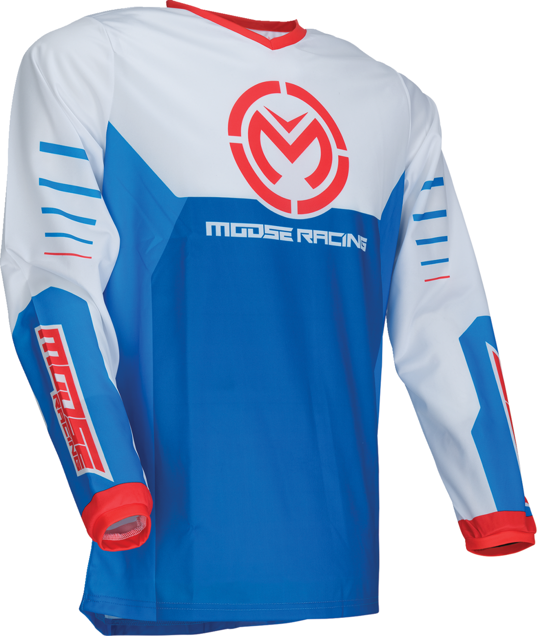 MOOSE OFFROAD Qualifier® Jersey - Red/White/Blue - 3XL 2910-8180