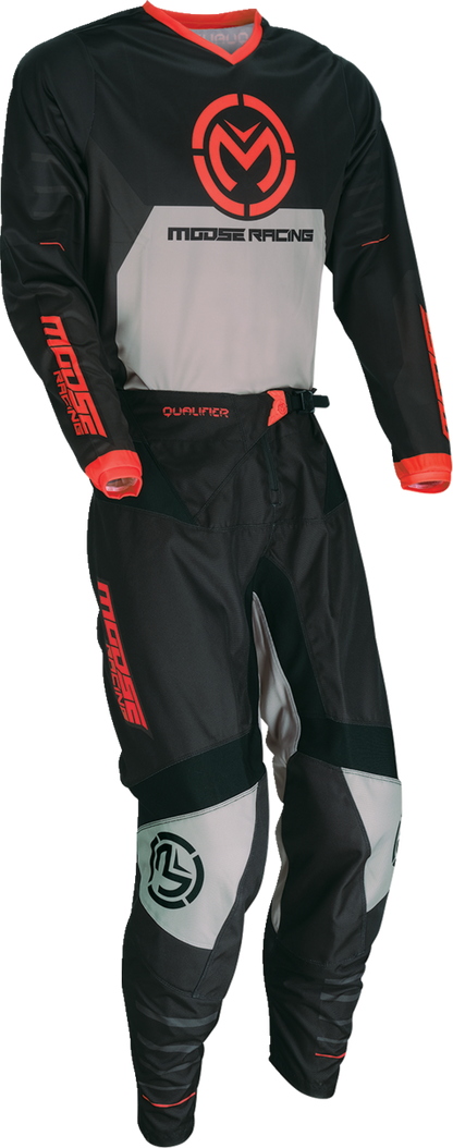 MOOSE OFFROAD Qualifier® Jersey - Orange/Black - Large 2910-8169