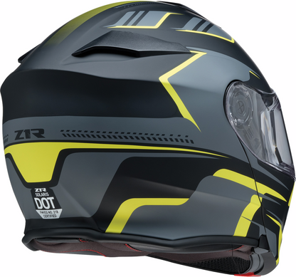 Z1R Solaris 2.0 Modular Helmet - Slater - Hi-Viz - Large 0100-2430