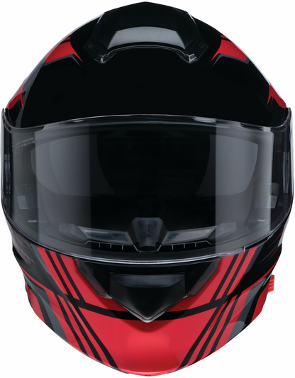 Z1R Solaris 2.0 Modular Helmet - Slater - Red - Large 0100-2454