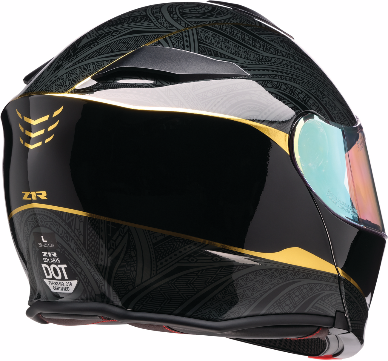 Z1R Solaris 2.0 Modular Helmet - Notorious - Black - 3XL 0101-16145