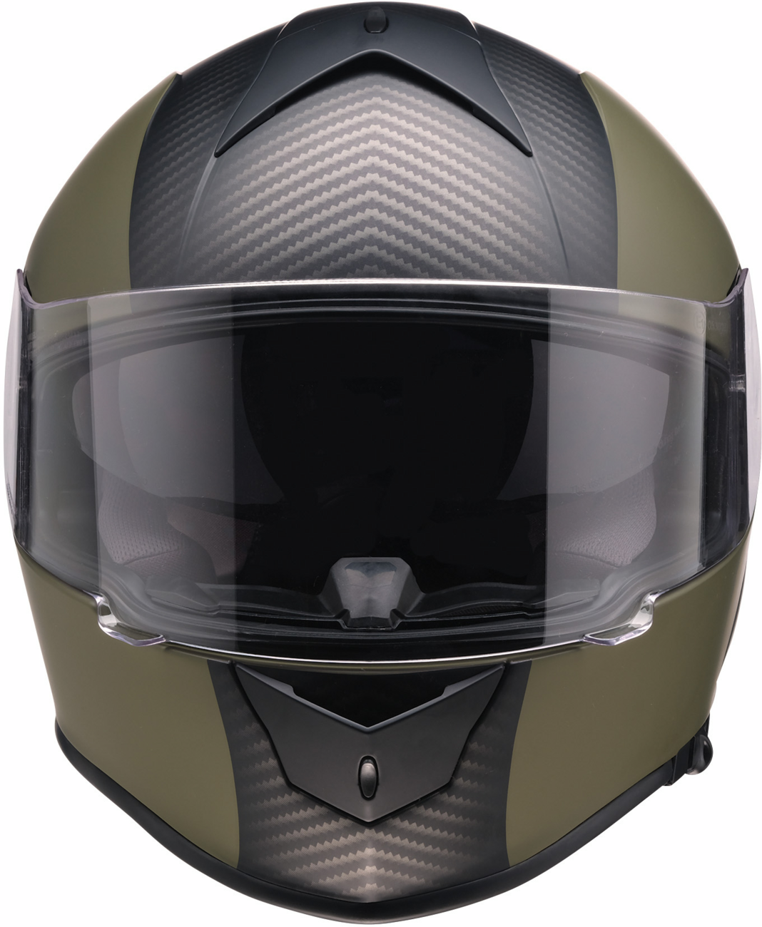 Z1R Warrant Helmet - Carbon - Green - XS 0101-17432