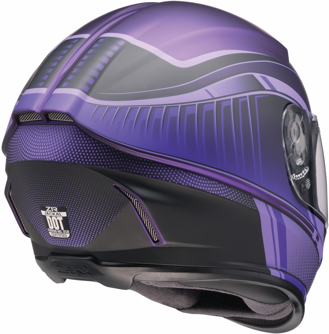 Z1R Jackal Helmet - Dark Matter - Purple - XS 0101-17353