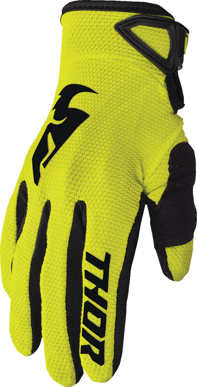 THOR Youth Sector Gloves - Acid - Large 3332-1737