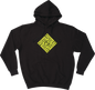 MOOSE OFFROAD Spin Sync Hoodie - Black - Medium 3050-6945