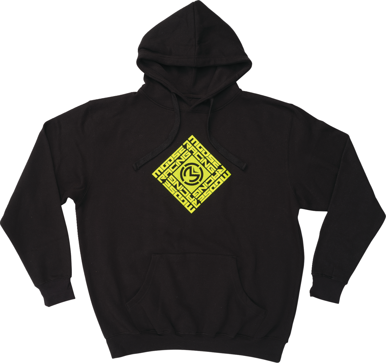 MOOSE OFFROAD Spin Sync Hoodie - Black - Large 3050-6946