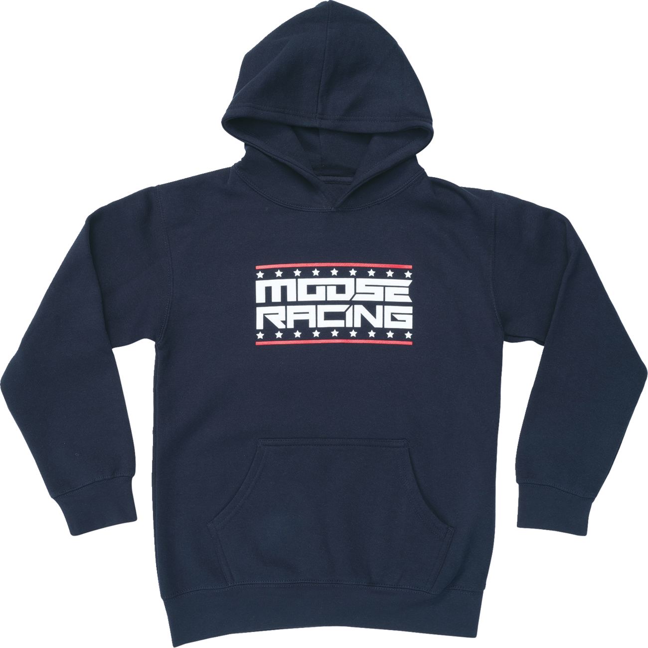 MOOSE OFFROAD Youth All-American Hoodie - Navy - Large 3052-0700