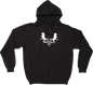 MOOSE OFFROAD MUD Euro Hoodie - Black - XL 3050-6967