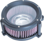 TRASK Assault Charge High-Flow Air Cleaner - Flat Black TM-1020BK