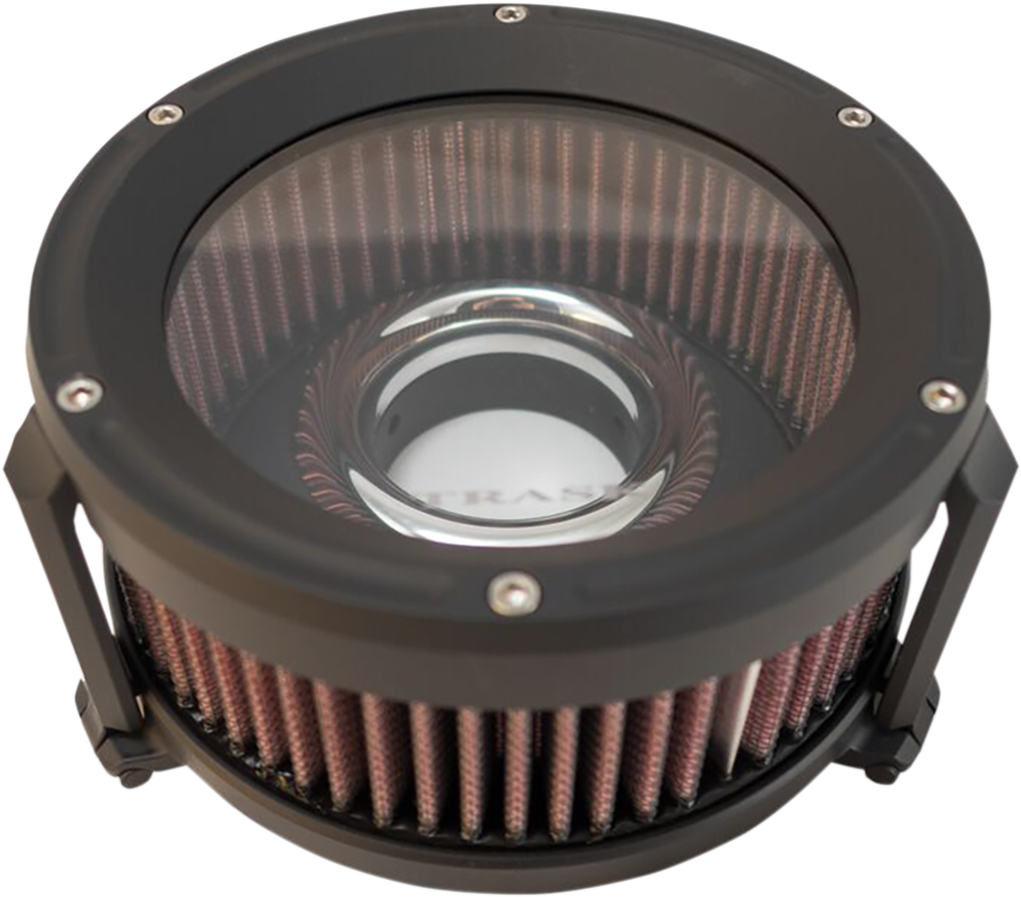 TRASK Assault Charge High-Flow Air Cleaner - Flat Black TM-1021BK