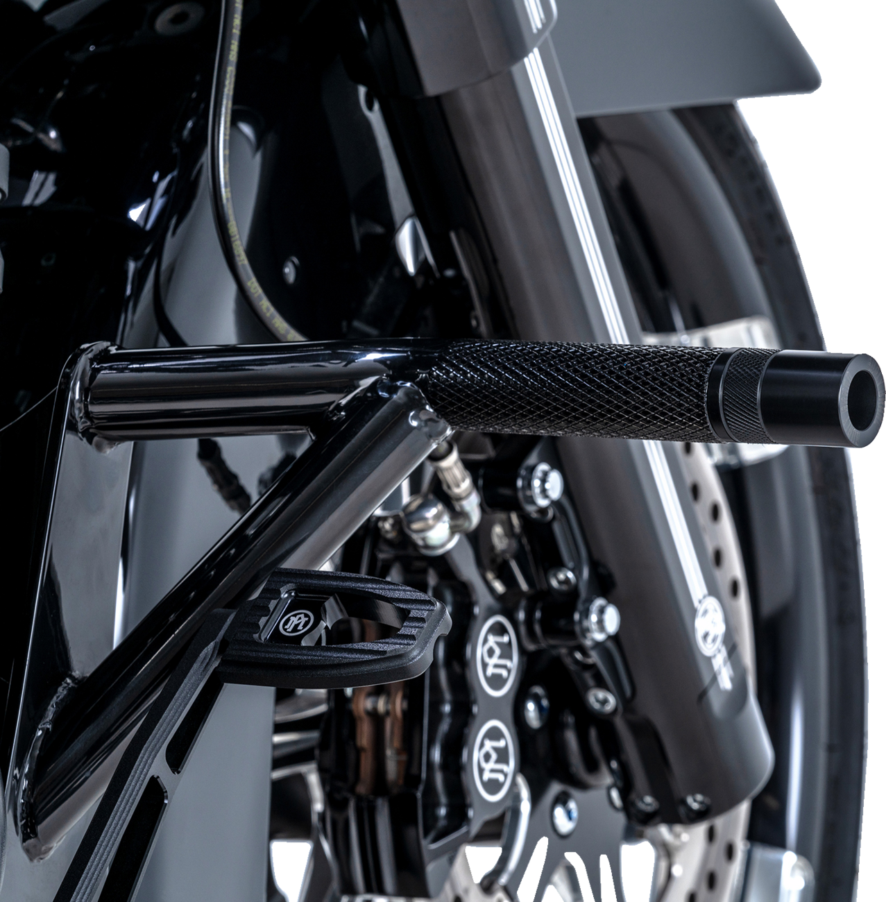 BURLY BRAND Front Brawler Kit - Black - HD Touring SA-3013-001