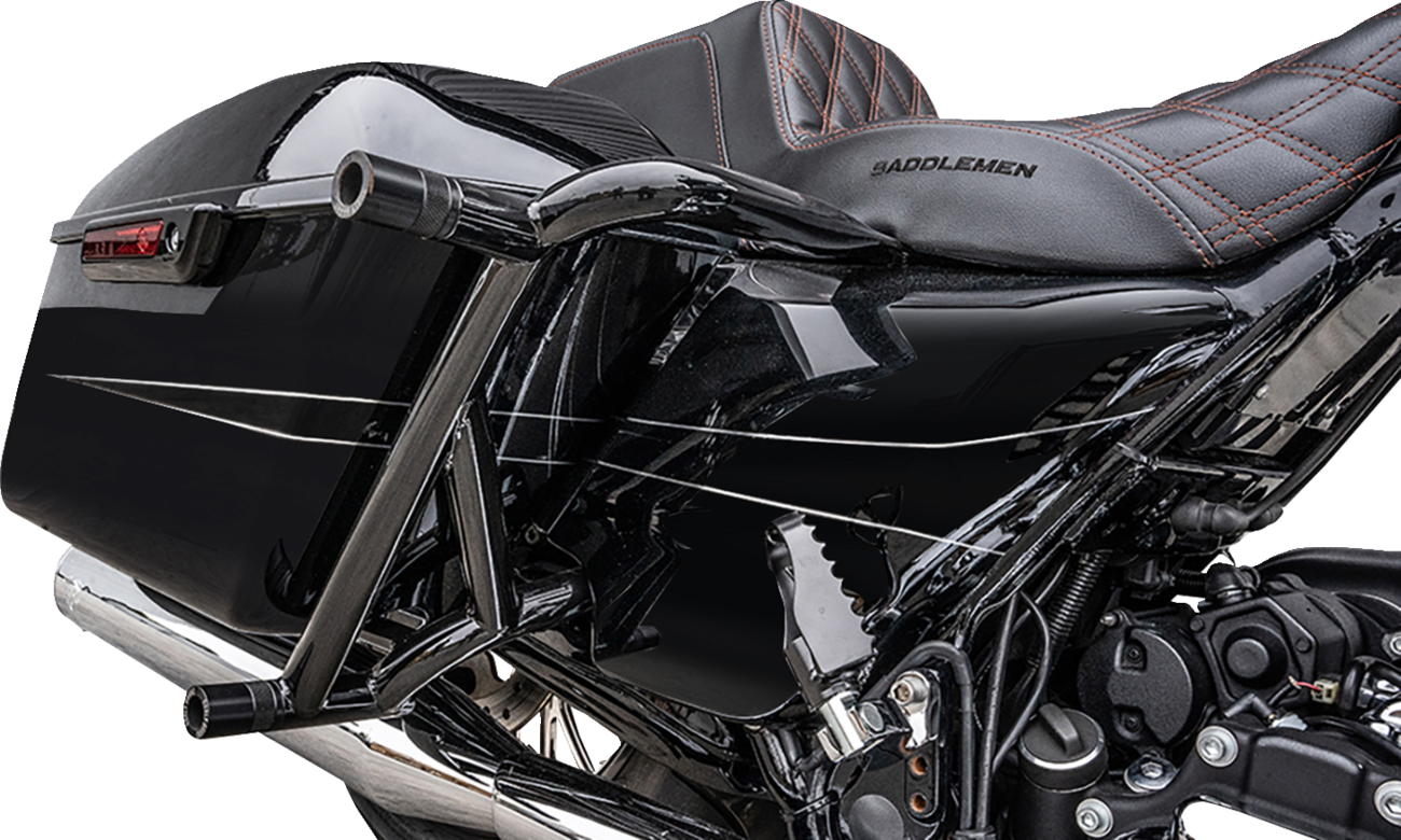 BURLY BRAND Rear Brawler Kit - Black - HD Toring SA-3013-002