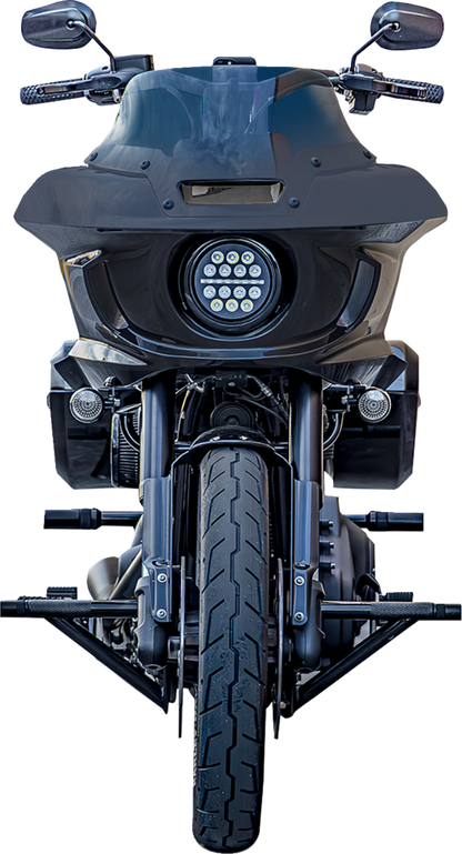 BURLY BRAND Front Brawler Kit - Black - HD Softail B10-3018B