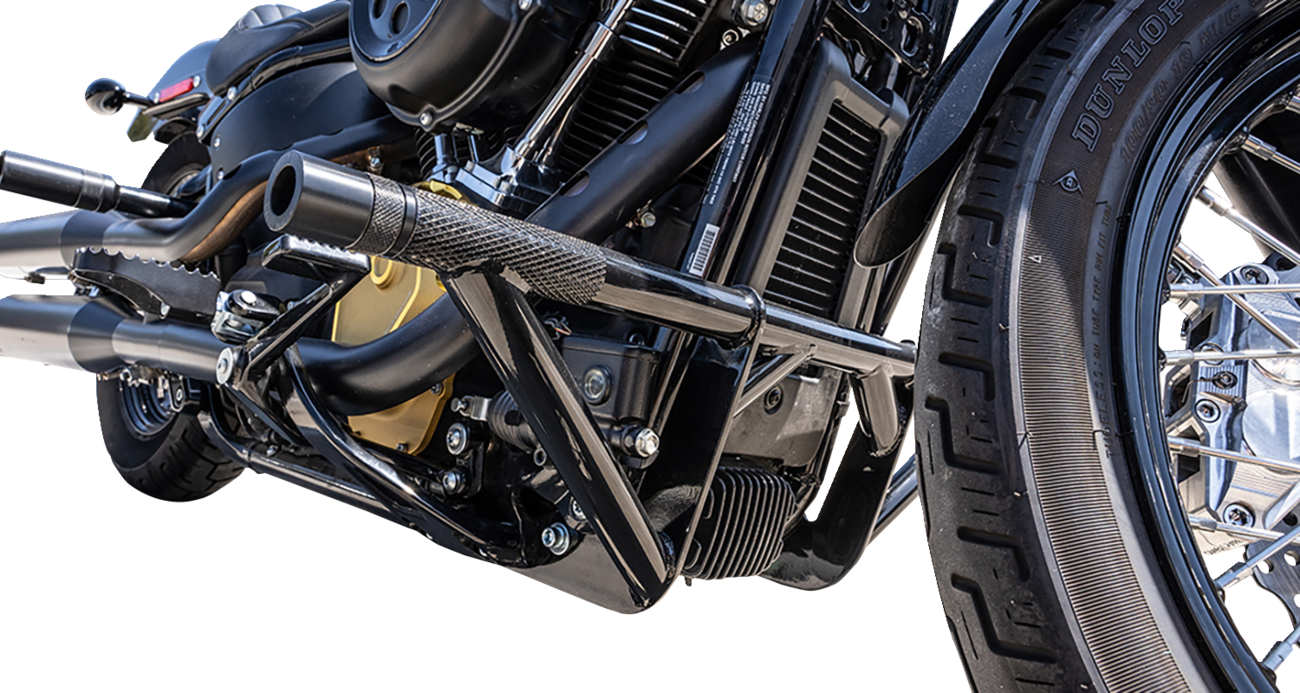 BURLY BRAND Front Brawler Kit - Black - HD Softail B10-3018B
