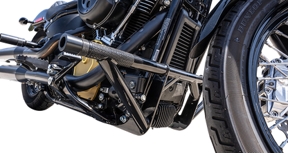 BURLY BRAND Front Brawler Kit - Black - HD Softail B10-3018B