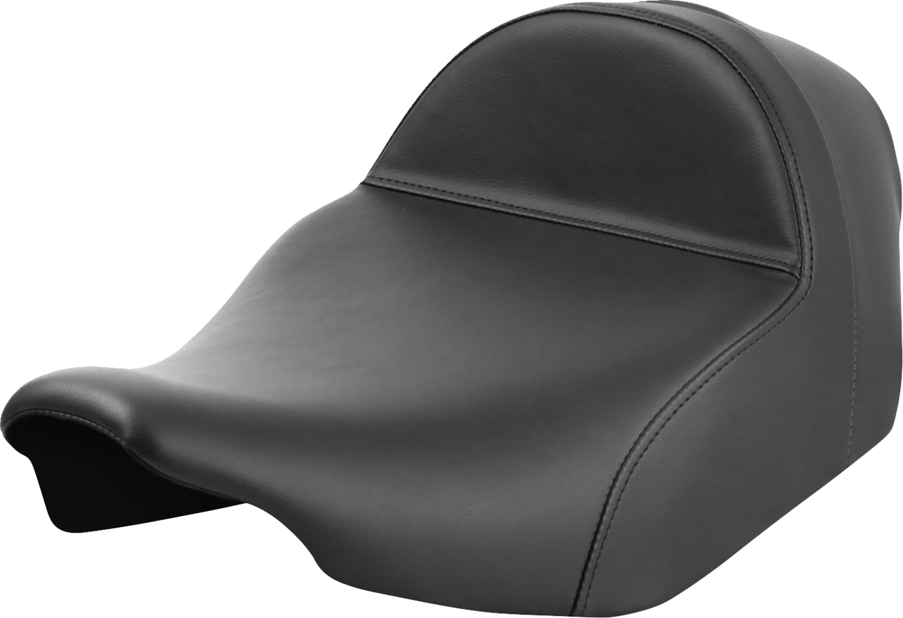 SADDLEMEN Solo Seat - Plain - Extended Reach - FLT/FLH '23-'24 823-07E-0040