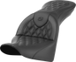 SADDLEMEN Roadsofa™ Seat - without Backrest - Lattice Stitch - FL '18-'24 818-33-182