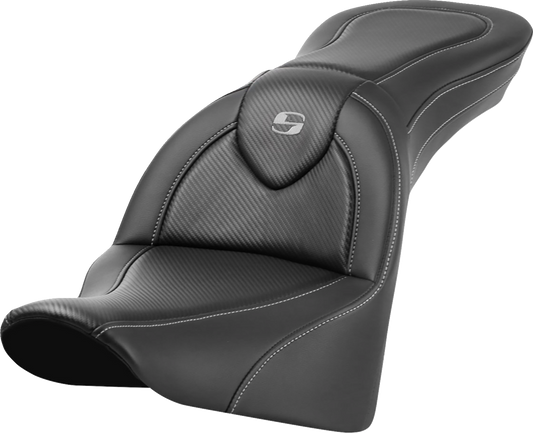 SADDLEMEN Roadsofa™ Carbon Fiber Seat - Without Backrest - FL '18-'24 818-33-185