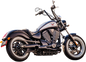 TRASK Hot Rod 2:1 Exhaust - Black - Victory TM-3034BK