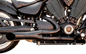 TRASK 2:1 Exhaust - Black - Victory TM-3033BK