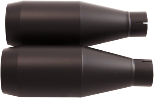 TRASK Slip-On Mufflers - Black - Scout TM-3042BK